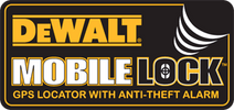 DeWALT Mobile Lock Anti-Theft Alarm Logo