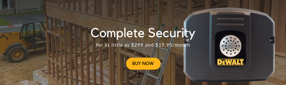 Buy DeWALT Mobile Lock Complete Security System for as little as $299 and $19.95 per month